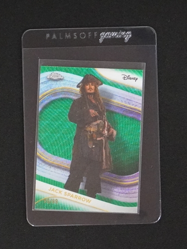 2025 Topps Chrome Disney #3 Jack Sparrow — front