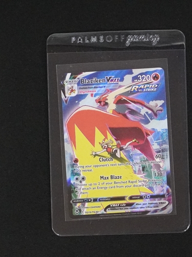 2022 Pokemon Silver Tempest Trainer Gallery #TG15 Blaziken VMAX — front