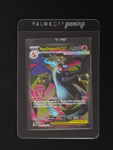 2025 Pokémon Mega Charizard X EX #109 — front