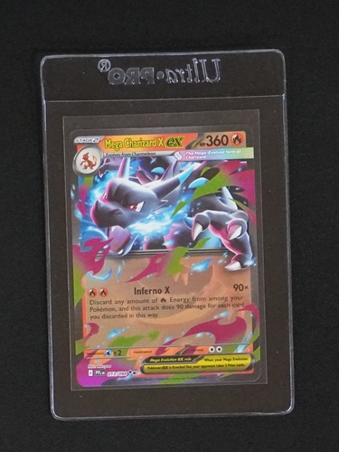2025 Pokémon Phantasmal Flames #13 Mega Charizard X EX — front