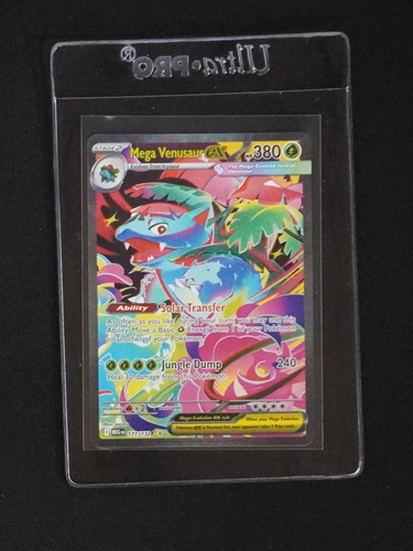 2025 Pokemon Mega Venusaur ex 177/132 ME01 Mega Evolution Holo — front