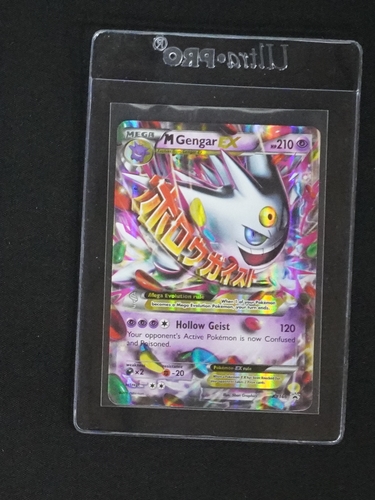 2016 Pokémon TCG M Gengar EX #XY166 Black Star Promo — front