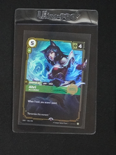 2025 Riftbound #066 Ahri Alluring — front