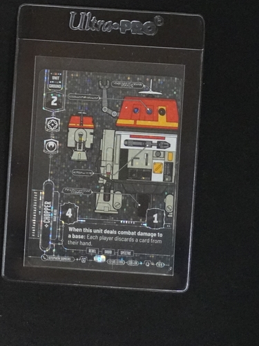 Ultra PRO Star Wars Clipper Card — front