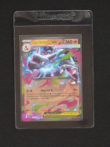 2025 Pokémon TCG Mega Charizard X ex #13/094 Phantasmal Flames — front