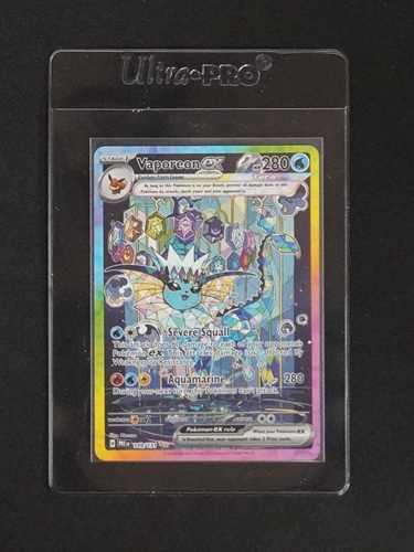 2025 Pokémon #149 Vaporeon EX — front