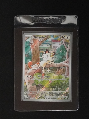 2024 Pokémon #192/SV-P Meowth Phantasmal Flames — front
