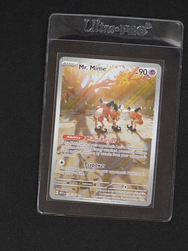 2023 Pokémon Scarlet & Violet 151 #179 Mr. Mime Illustration Rare — front
