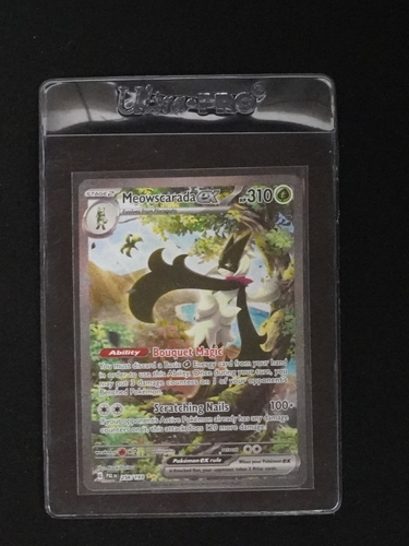 2023 Pokémon Paldea Evolved #256 Meowscarada EX — front