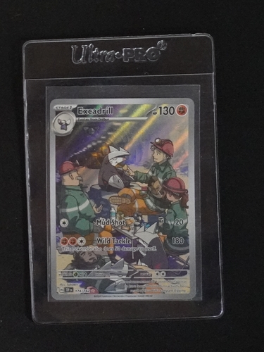 2024 Pokémon SV05 Temporal Forces #174 Excadrill Illustration Rare — front