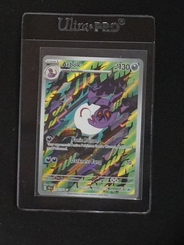 2024 Pokémon #176 Arbok Illustration Rare — front