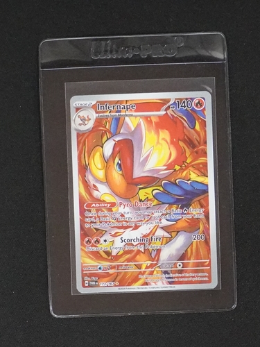 2024 Pokemon TCG Sv06: Twilight Masquerade #173 Infernape — front