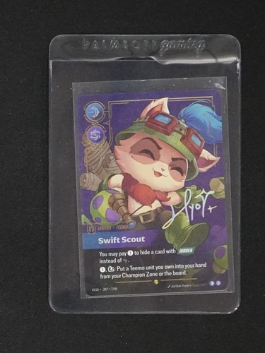 2025 Riftbound Origins #307 Teemo Swift Scout — front