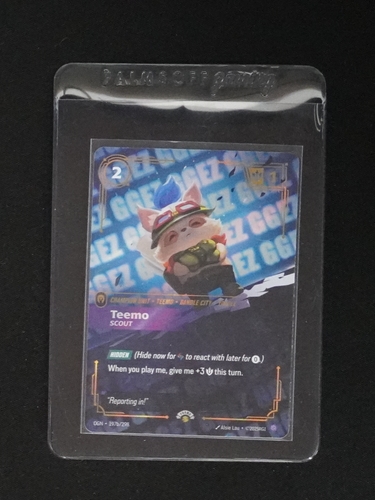 2024 Riftbound League of Legends TCG #197b Teemo Scout — front