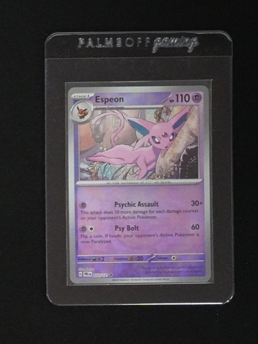 2025 Pokémon TCG Prismatic Evolutions #33 Espeon — front