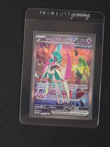 2023 Pokémon SV04: Paradox Rift #249 Iron Valiant EX — front