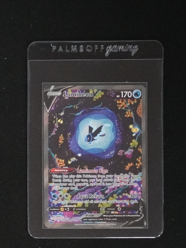 2023 Pokémon Sword & Shield Crown Zenith #GG39 Lumineon V — front