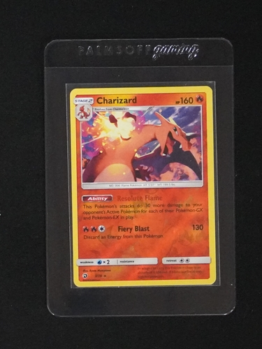 2018 Pokemon Sun & Moon Dragon Majesty #3 Charizard — front