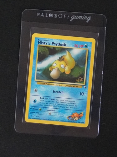 2000 Pokémon Gym Heroes #54 Misty's Psyduck — front