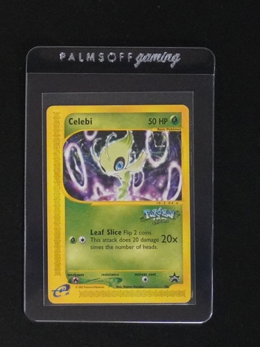 2002 Pokémon Black Star Promo #50 Celebi — front