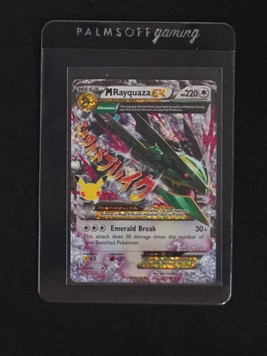 2021 Pokemon Celebrations Classic Collection #76 Mega Rayquaza EX — front