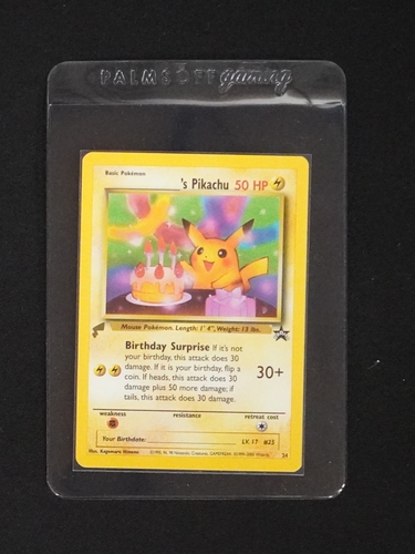 2021 Pokémon Celebrations #24 Birthday Pikachu — front