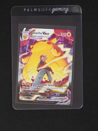 2022 Pokémon TCG Lost Origin #TG17 Pikachu VMAX — front