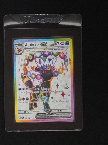 2025 Pokémon Umbreon ex #176 Black Star Promo — front