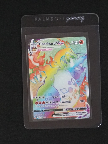 2020 Pokémon Champion's Path #74/73 Charizard VMAX — front