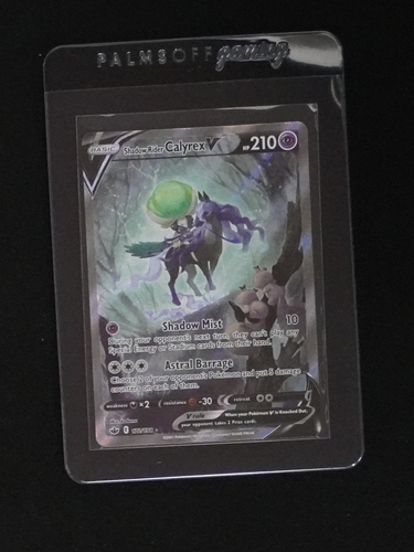 2021 Pokémon #172 Shadow Rider Calyrex V — front