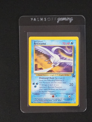 2000 Wizards of the Coast Black Star Promo #22 Articuno — front
