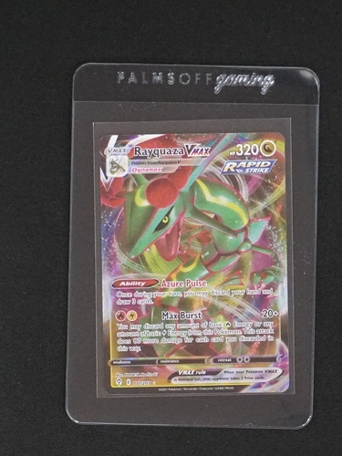 2021 Pokémon TCG Evolving Skies #111 Rayquaza VMAX — front