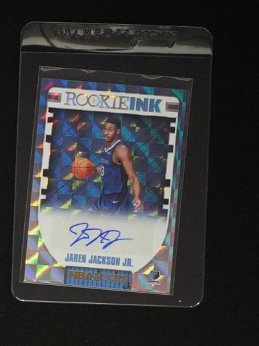 2018-19 Panini NBA Hoops Rookie Ink #RI-JJ Jaren Jackson Jr. — front