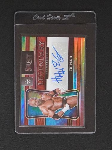 2022 Panini Select WWE #LS-TRH Triple H Legendary Signatures — front