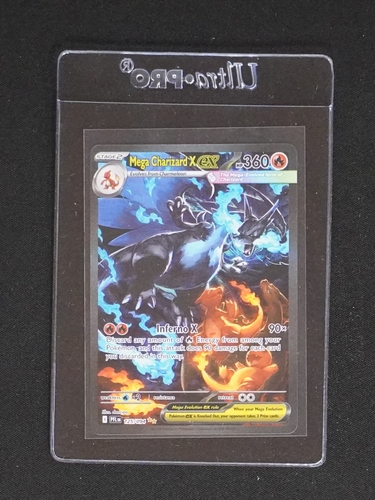 2014 Pokémon XY Phantom Forces #125 Mega Charizard X EX — front