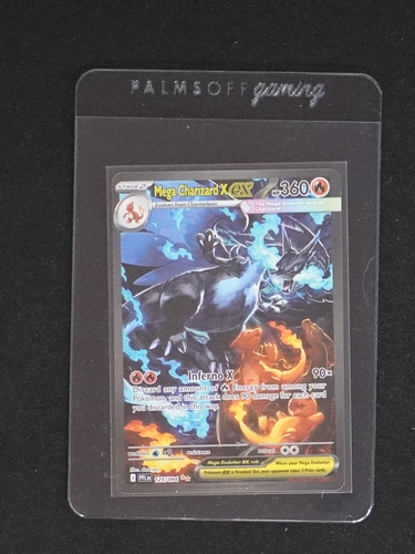 2014 Pokemon XY Phantom Forces #125 Mega Charizard X EX — front