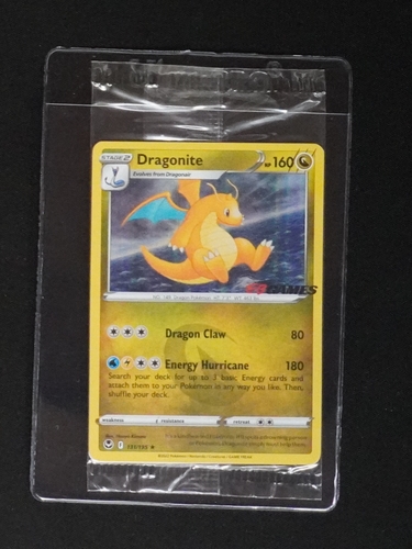 2022 Pokémon Sword & Shield Silver Tempest #131 Dragonite — front