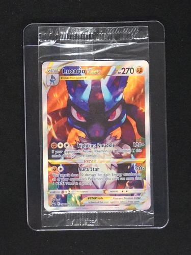 2023 Pokémon SWSH291 Lucario VSTAR — front