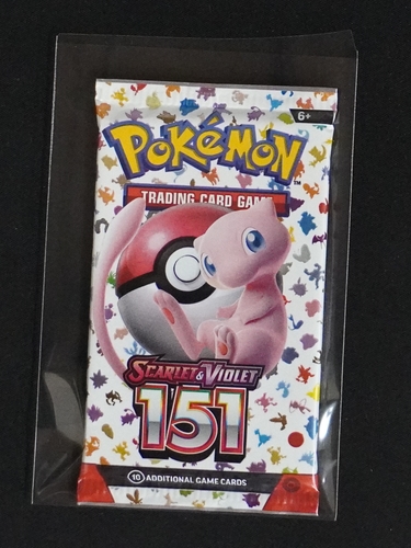 2023 Pokémon Scarlet & Violet 151 Booster Pack Mew — front