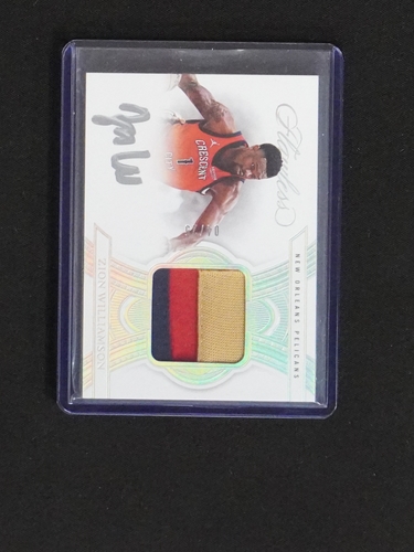 2020 Panini Flawless #7 Zion Williamson — front