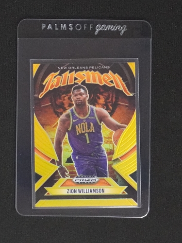 2024-25 Panini Prizm Black #1 Zion Williamson Talismen — front