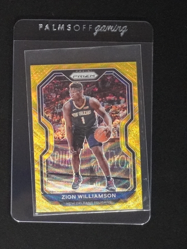 2020-21 Panini Prizm #185 Zion Williamson — front