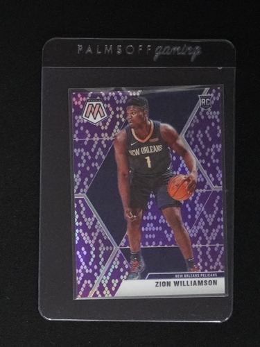 2019-20 Panini Mosaic #209 Zion Williamson — front