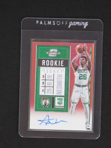 2020 Panini Contenders Rookie Ticket #101 Aaron Nesmith — front