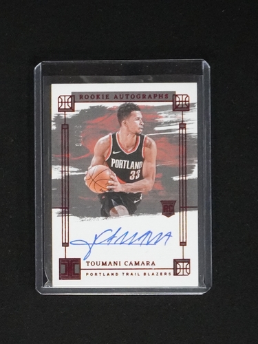 2023 Panini Impeccable Rookie Autographs Toumani Camara — front