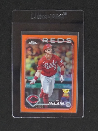 2024 Topps Chrome #48 Matt McLain — front