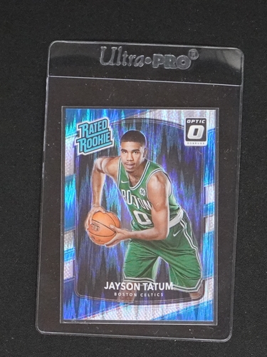 2017 Panini Donruss Optic #198 Jayson Tatum Rated Rookie — front