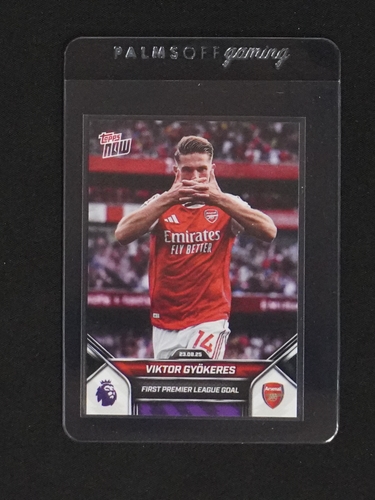 2025-26 Topps Now Premier League #008 Viktor Gyökeres — front