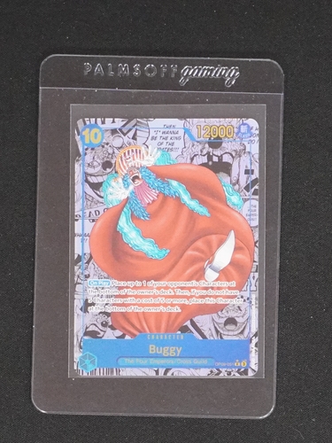 2024 One Piece OP09-051 Buggy Manga Alternate Art — front