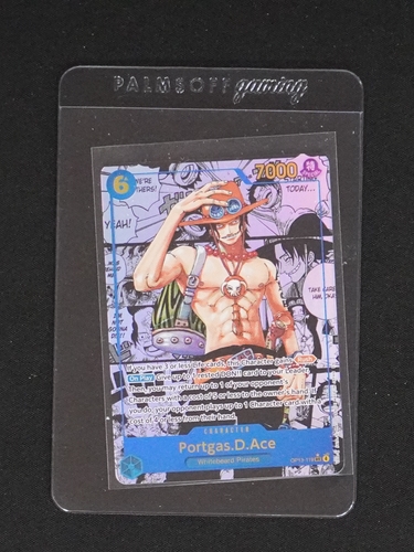 2025 One Piece OP13-119 Portgas D. Ace Carrying On His Will — front